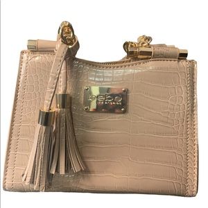 BEBE tan purse and crossbody